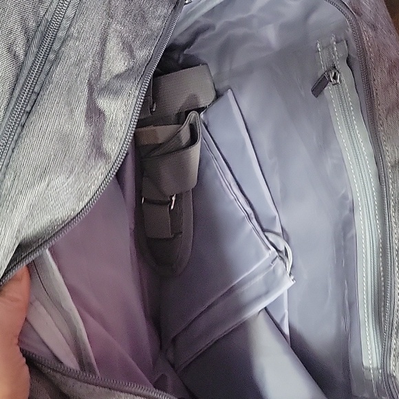 NWT BAGSMART Gray Women's Weekender Travel Bag - Picture 6 of 6